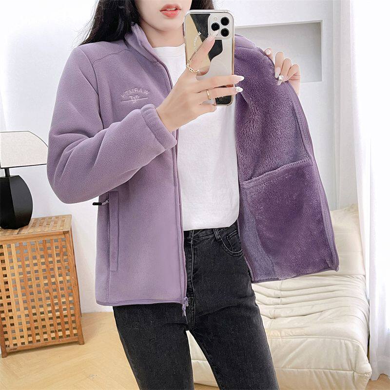 女士新加绒加厚奥粒绒春秋冬