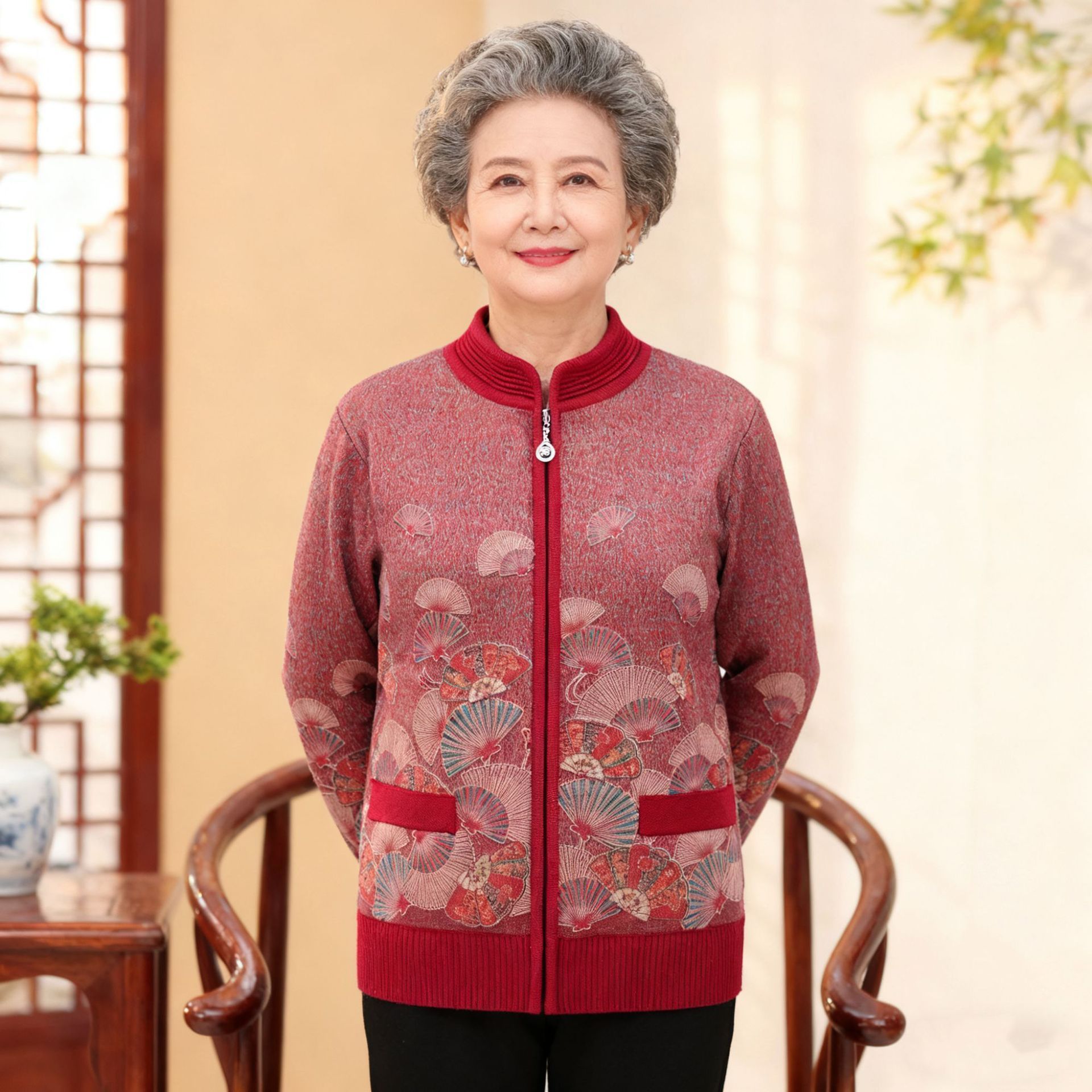 源头工厂中老年妈妈女装