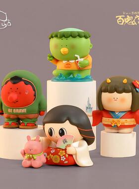 【大美术馆】百鬼夜行摆件工位桌面家居车载装饰手办男女生日礼物