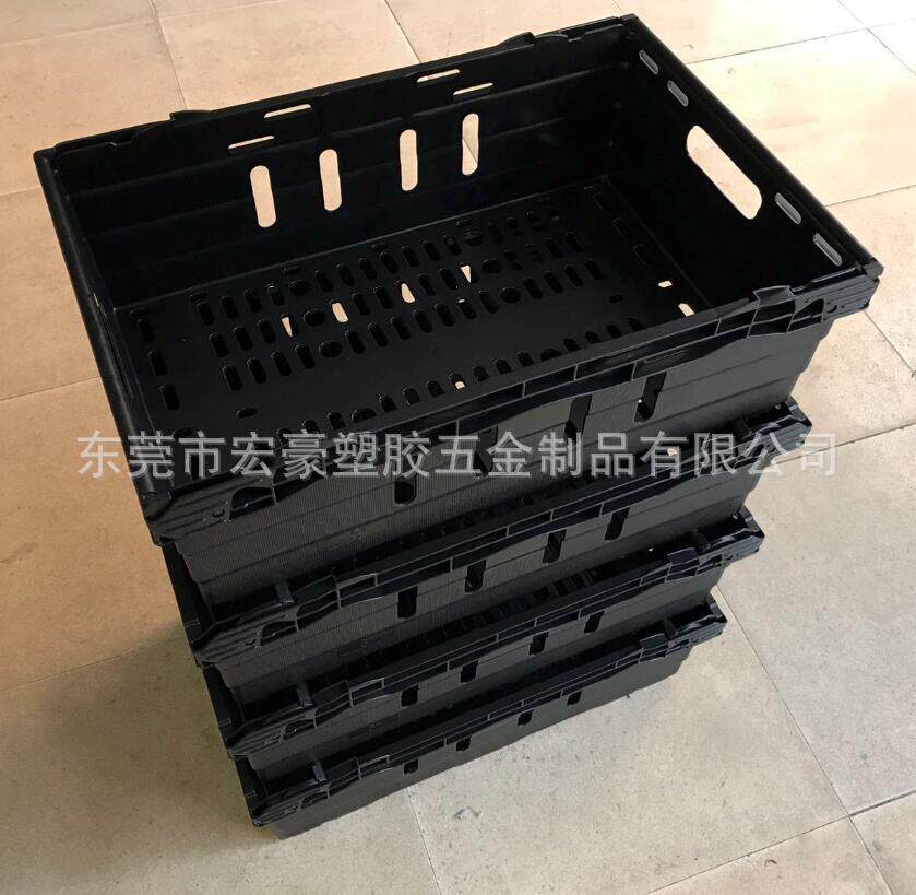 供应云南昆明塑胶购物篮 黑色塑胶筐 有孔塑胶超市篮 商场摆放篮