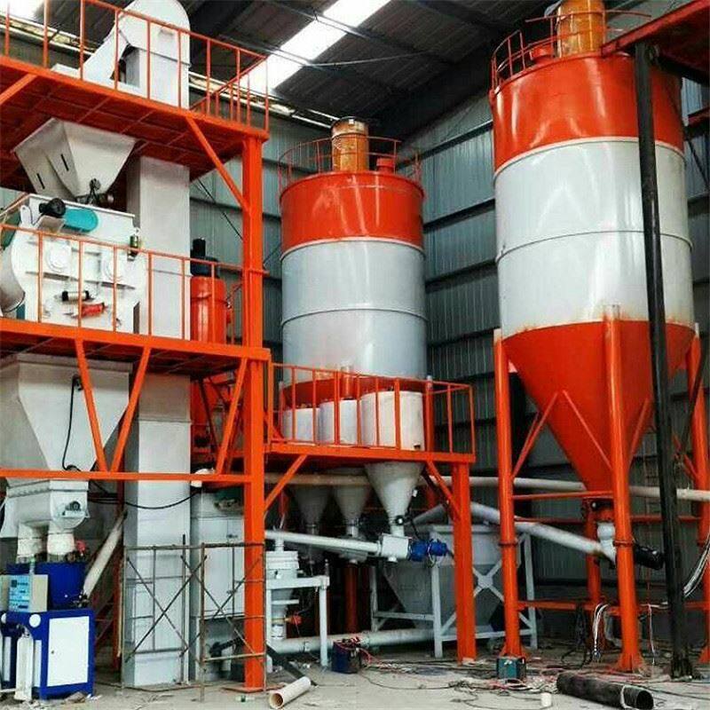 干粉砂浆搅拌机 卧式不锈钢石膏水泥腻子粉瓷砖胶 混合设备生产线
