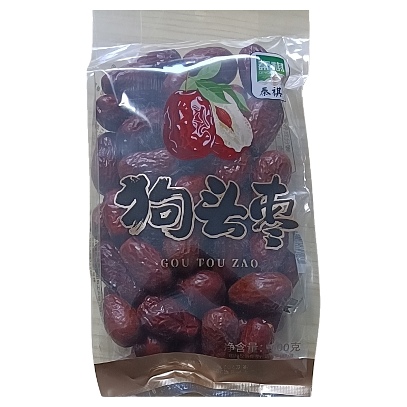 陕西特产红枣陕北大枣秦祺特产干枣500克送礼