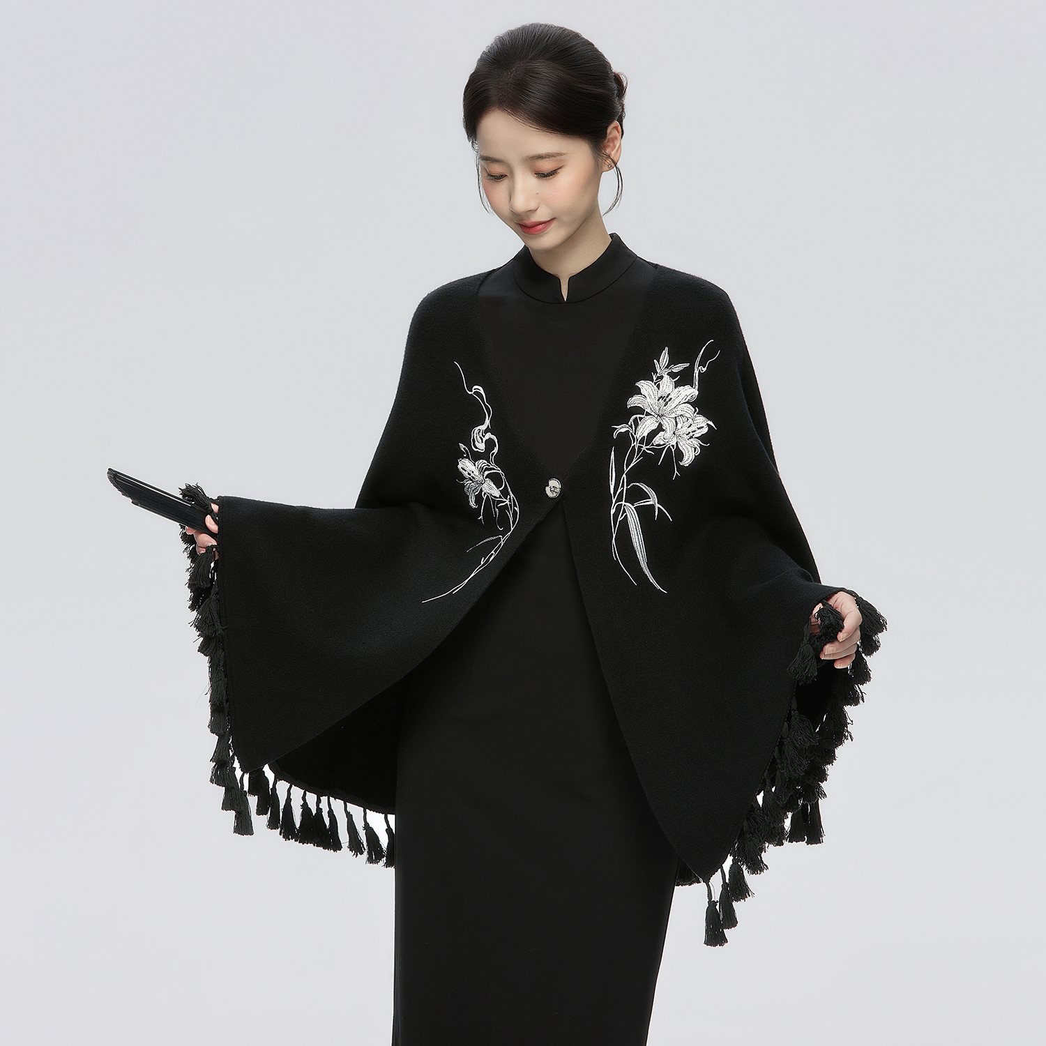 星河汉歌新中式披肩斗篷国风外套