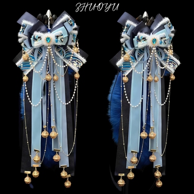 灼欲*重工设计蝴蝶结真毛尾巴