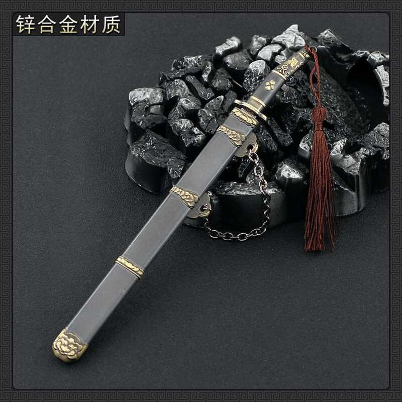 十二时辰影视周边张小敬无用之刀折辱刀金属武器模型合金兵器摆件