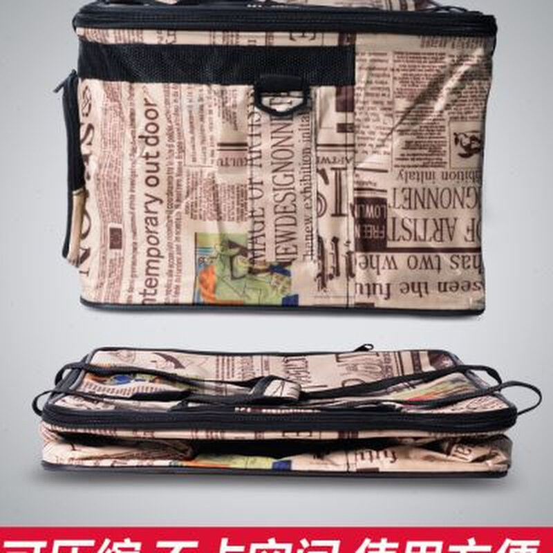 新款手提美术工具箱多功能画箱帆布美术箱手提式颜料箱子大号收纳