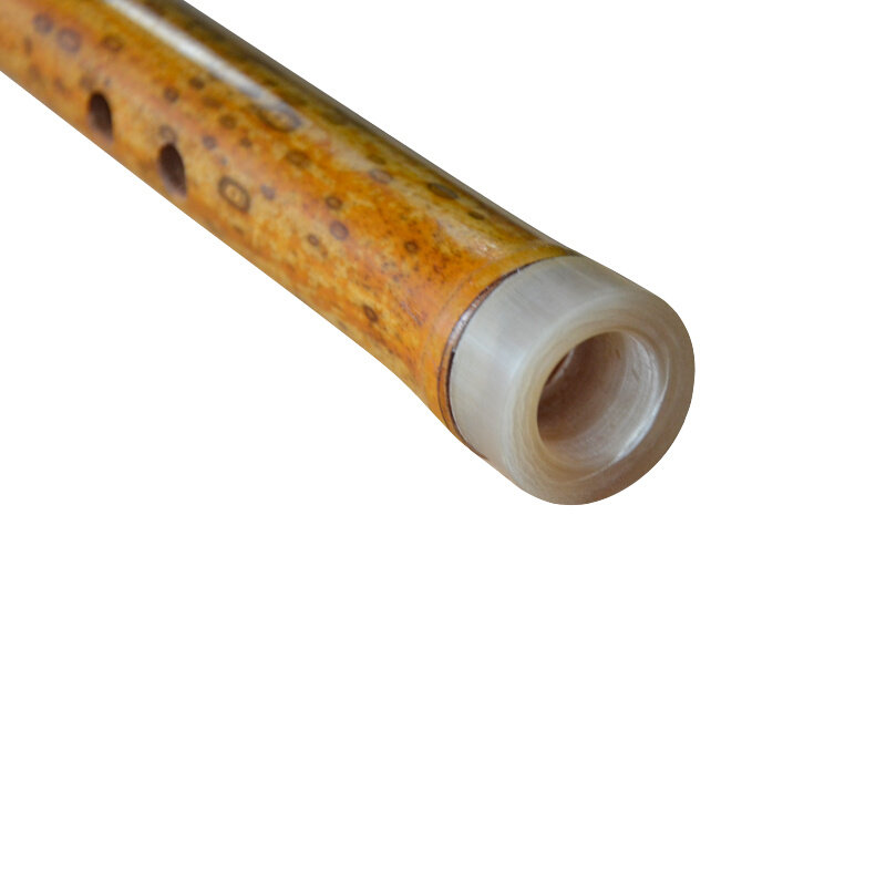 玉屏箫笛 凤眼斑湘妃竹笛子竹笛乐器 曹俊亲制高密度专业演奏横笛