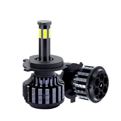 工厂直销x6s汽车led大灯六面360发光前大灯改装远近光H7/H11/H4