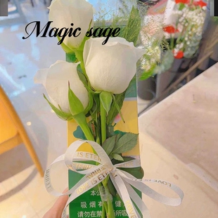 香烟花束diy材料包生日礼物送男友爸爸男生情人节礼物仿真ins浪漫