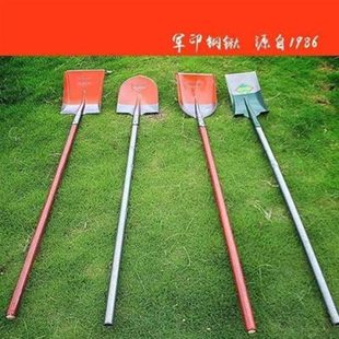 家用尖头圆头方头k平头铲子大铁钢铲铁铲钢铲铁锹钢锹建筑工 新款