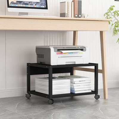 打印机置物架 8种款式桌下收纳架桌边复印机主机托架桌面收纳架子