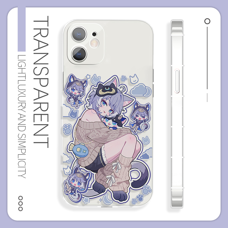 二次元苹果16星穹铁道赛飞儿手机壳iQOOz10软vivox90适用oppoa3一加ace5小米15三星s24红米k80华为p70荣耀400