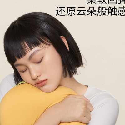 允宝半练C位枕分区枕头套记忆棉护颈枕芯助睡眠眠舒压不变形单人使用感如何?
