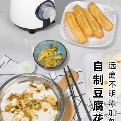 生豆浆机豆渣分离豆腐豆花家用小型多功能绞肉榨汁磨粉一体破壁机