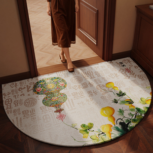 半圆入户地毯玄关地垫门口脚踏垫门外室外蹭土门垫美式复古高级感