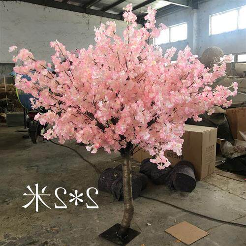 仿真樱花树新年许愿树大型假假梅花树春季美陈装饰树春节用花树