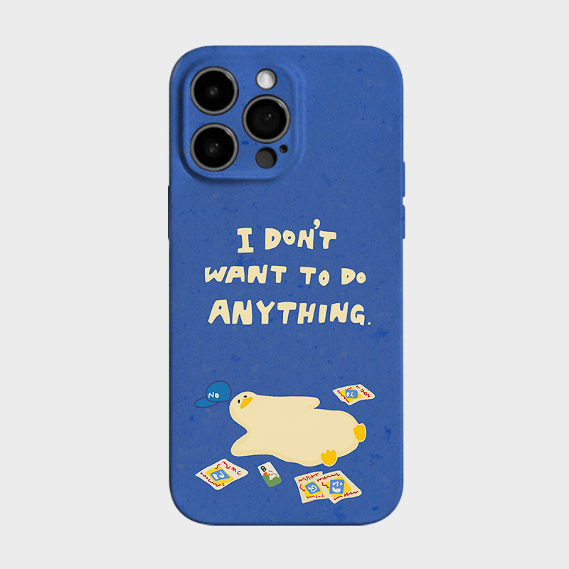 瘫了鸭~原创iphone16promax手机壳2025新款苹果14plus可爱搞怪有趣13沙雕夸张12艺术感小众不撞款适