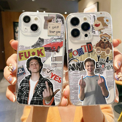 无耻之徒透明欧美个性手机壳