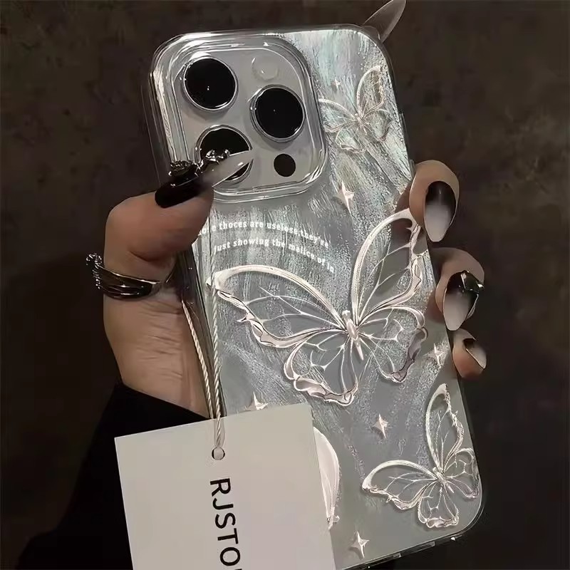 羽纱蝴蝶适用iPhone1615p