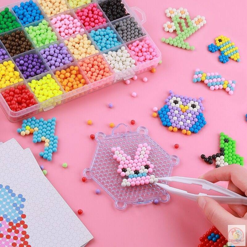 水雾魔珠神奇魔法珠子儿童手工diy制作喷水小水珠男女孩益智玩具