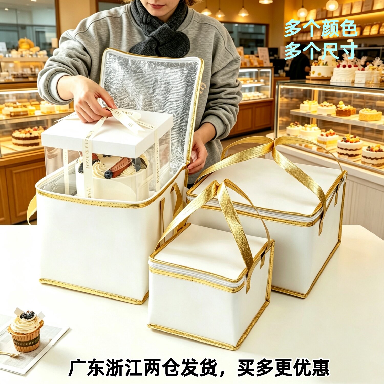 加厚保温袋防水铝箔冷藏袋外送袋