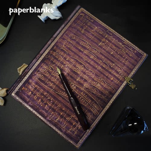 paperblanks贝多芬手稿笔记本子