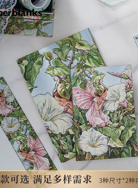 paperblanks佩兰克笔记本本子花仙子旋花仙子日记本高颜值手账本文艺精致卡通手帐记事本学生少女心生日礼物