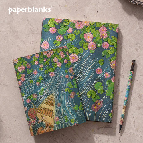 paperblanks手账本水上莲花