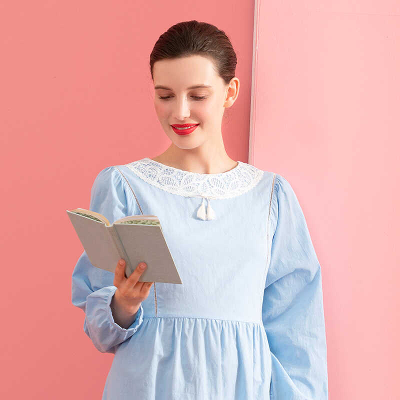 睡衣套装新品微瑕疵四季剪标棉布