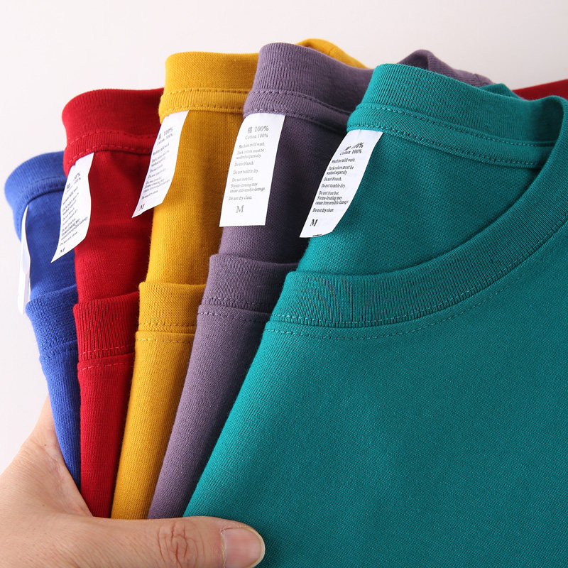 定制T恤广告文化POLO衫定做短袖diy纯棉工作班服装衣服印字图logo