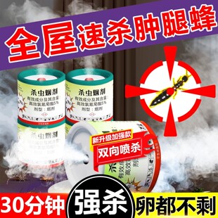 肿腿蜂专用杀虫剂家用室内烟雾强力熏杀除马蜂蜜蜂胡蜂菊酯类神器