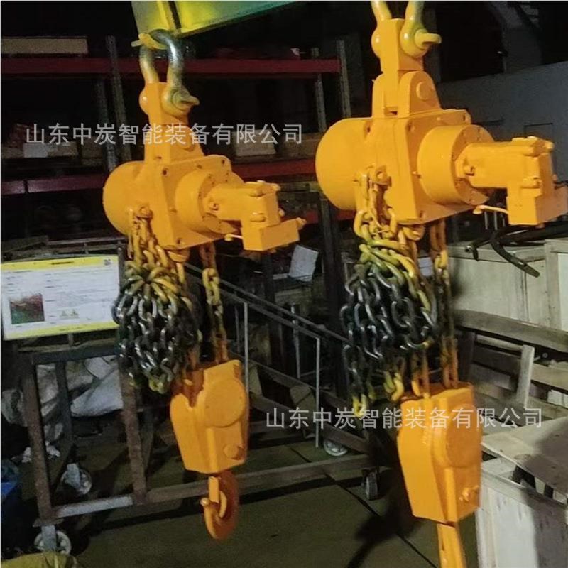 易操作固定式动h葫芦 载重大 6EZH3米链条固吨双定式气气动葫芦
