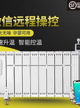 海欧斯智能钢铝家用注水加热水电节能省电包邮暖气片电暖器取暖器