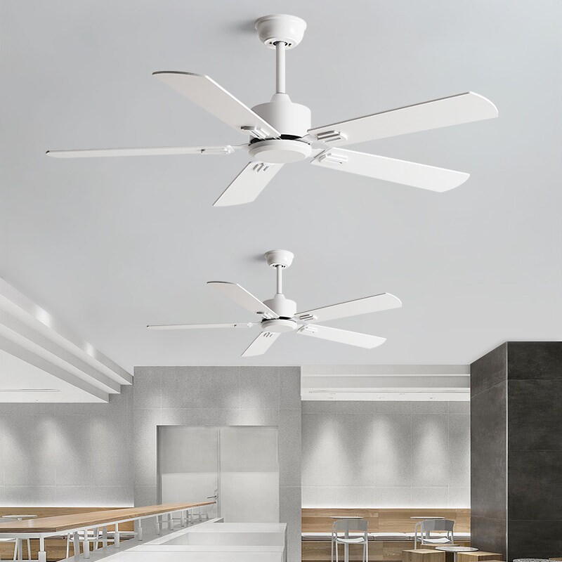 工业风扇强力静音吊扇大风力餐厅风扇客厅天花板吊顶扇商用电