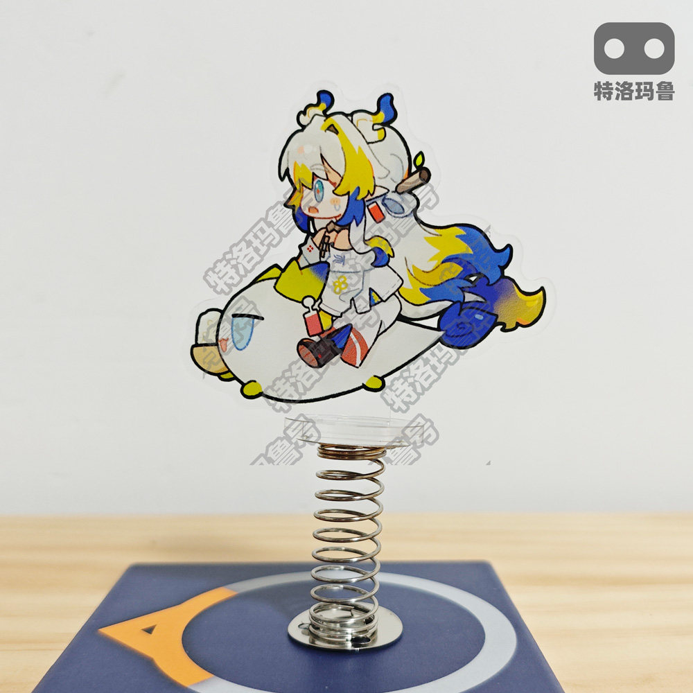 明日方舟岁家摇摇乐重岳令黍年夕余可爱谷子摆件周边