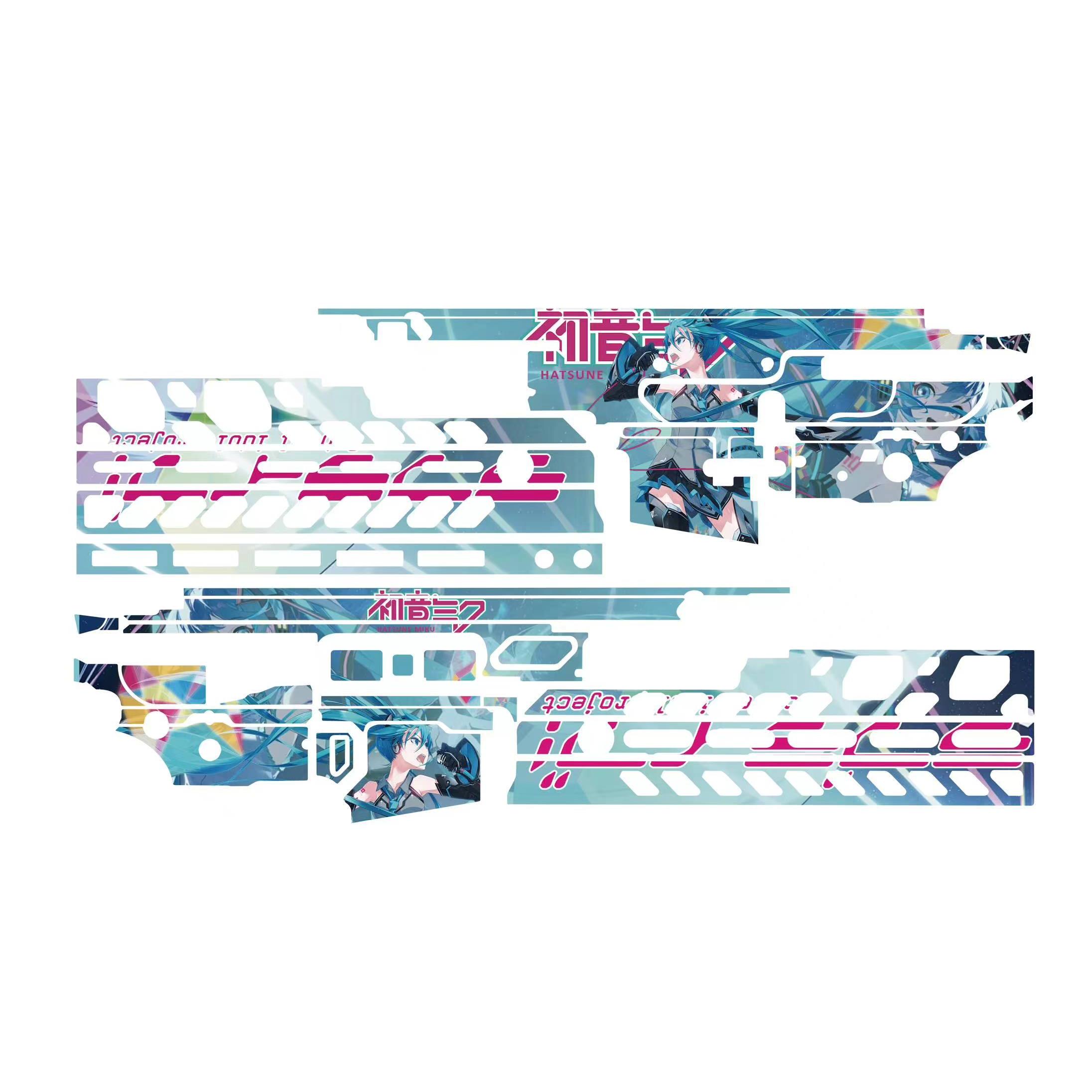 元素工坊乐辉司俊MCX贴纸免喷漆