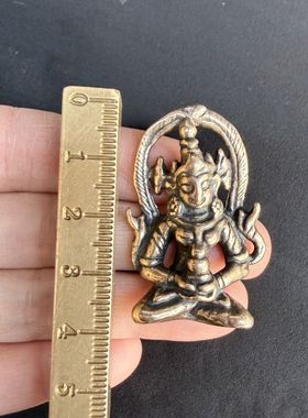 帕拉风格长寿佛藏式利玛铜吊坠项链挂饰民族风元素文玩配饰挂件