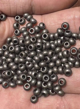 古朴文玩弟子珠天铁托甲记数挂配珠计数珠手工珠寒铁隔片配饰配件