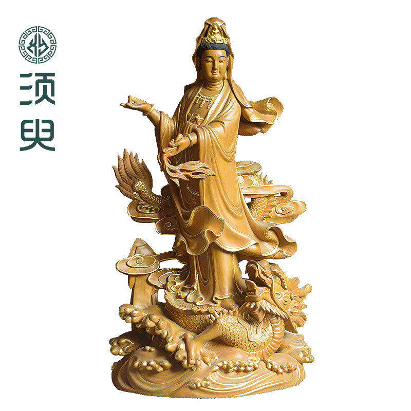 站龙观音木雕佛像定制