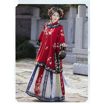 原创中国风重工刺绣大院罗衣