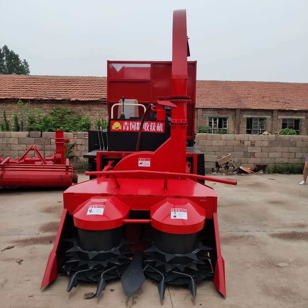 青储机厂家 履带式青储机价格 自走式小型玉米秸秆收割机