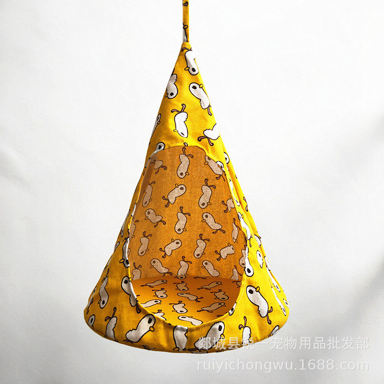 用品新款上市优质源头厂家创意猫吊床宠物跨境猫咪吊篮可拆洗猫窝