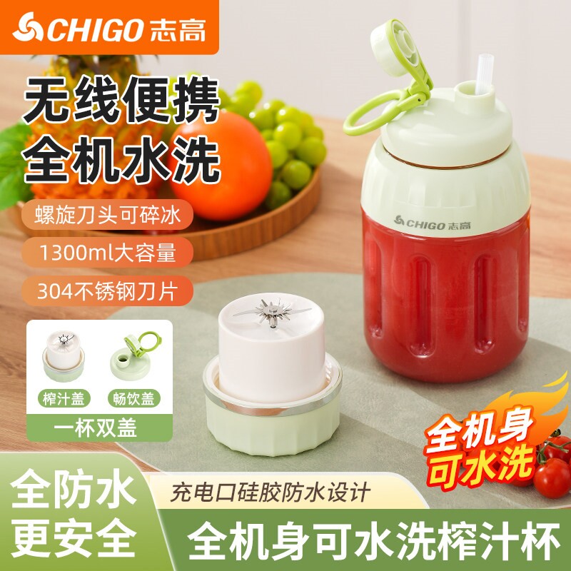 志高榨汁机家用小型便携式水果电