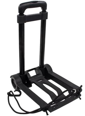 勒塔手推车小推车拉货折叠行李平板车拖车拉杆货购物搬运车便携车