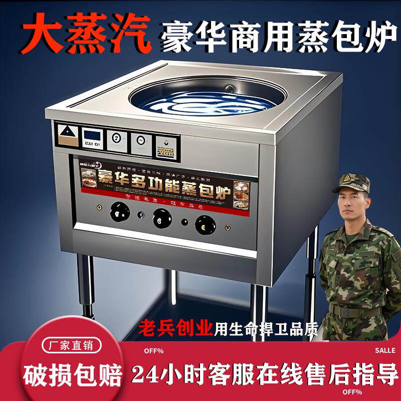 蒸包炉商用多功能电热节能燃气蒸炉馒头小笼包蒸锅肠粉炉蒸包子机