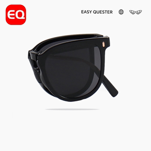 EQ眼镜折叠偏光太阳镜女高级感户外墨镜高级感1314