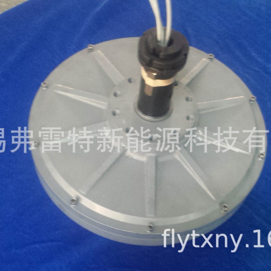无铁芯盘式发电机30KW 200RPM 风力发电机 磁悬浮风力发电机