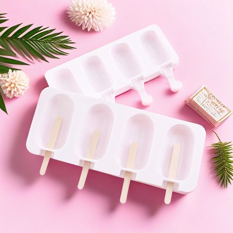 自制梦龙雪糕模具家用食品级硅胶冰棍冰淇淋冰激凌冰糕棒冰棒模具