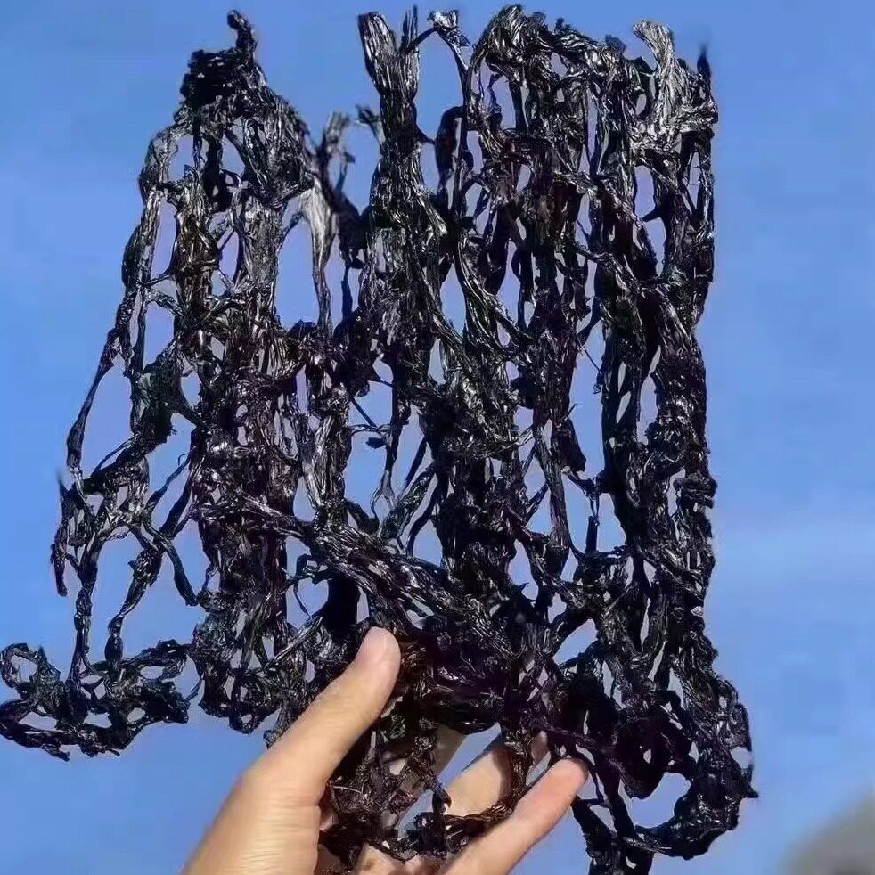 免洗无沙野生干紫菜冷水泡发长岛