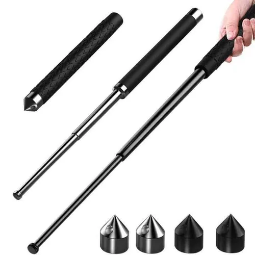 Бросая палочки автомобиль обороны Оружие Оружие Законодательное Оружие Самооборудования Распространение палочек, анти -тела три секции, палочки, кнут, рулонные ролики